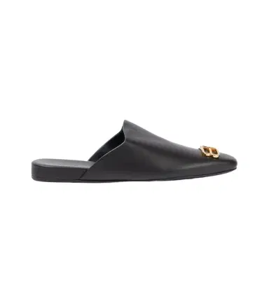 Balenciaga Cosy BB leather slippers | Thumbnail 1 Balenciaga Cosy BB leather slippers | Thumbnail 1
