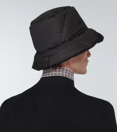 Prada Quilted Re-Nylon bucket hat | Thumbnail 4