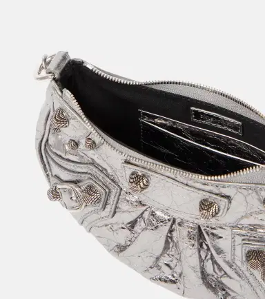 Balenciaga Le Cagole Mini leather shoulder bag | Thumbnail 3