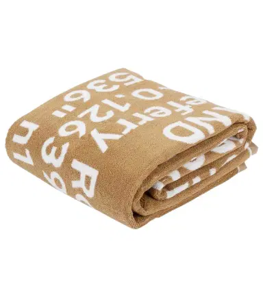 Burberry Location cotton jacquard towel | Thumbnail 1