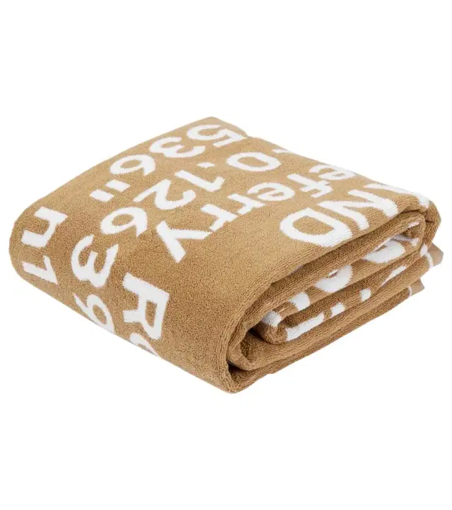 Burberry Location cotton jacquard towel