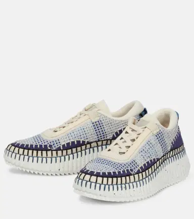 Chloé Chloé Nama mesh sneakers | Thumbnail 5 Chloé Chloé Nama mesh sneakers | Thumbnail 5