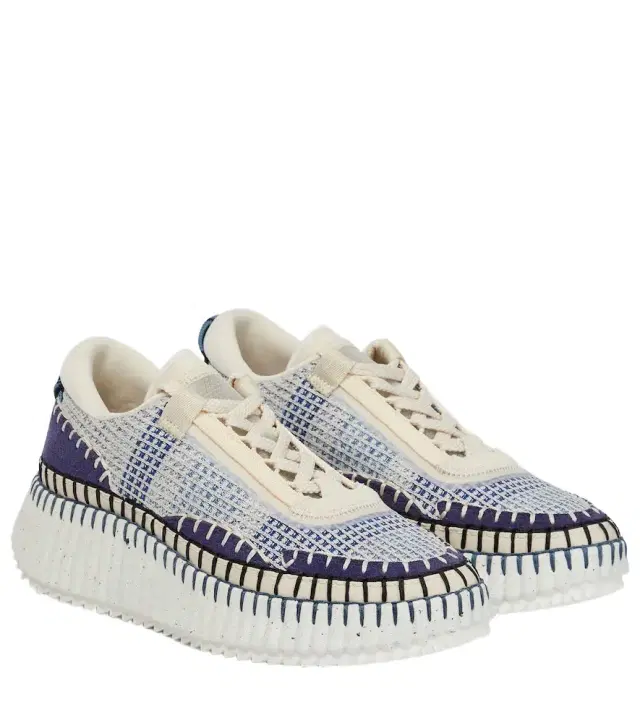 Chloe Chloé Nama mesh sneakers