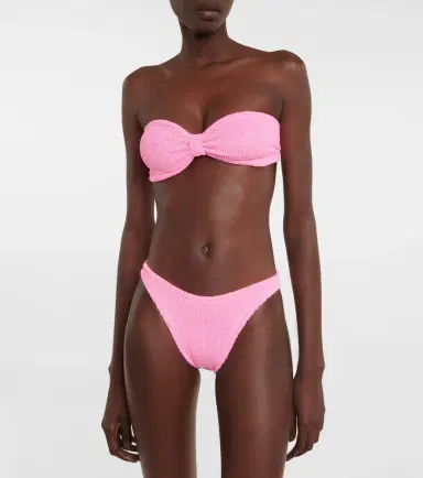 Hunza G Jean bandeau bikini | Thumbnail 2