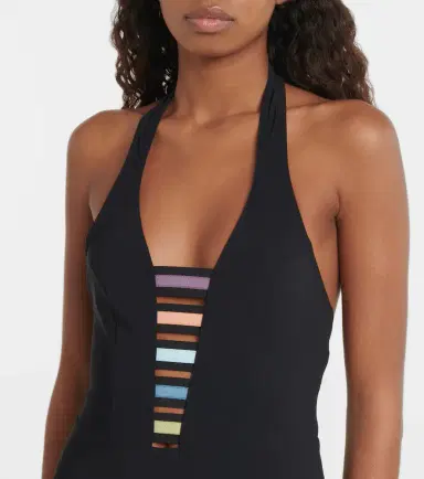 Karla Colletto Beatrix halterneck swimsuit | Thumbnail 4