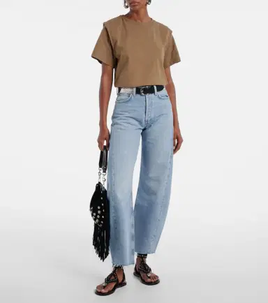 Agolde Luna high-rise barrel-leg jeans | Thumbnail 4