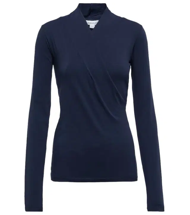 Velvet Meri cotton wrap top