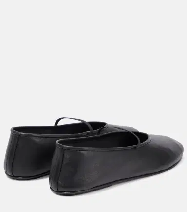 The Row Elastic leather ballet flats | Thumbnail 2