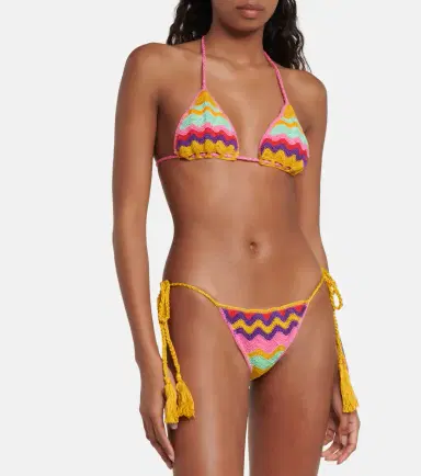 Anna Kosturova Crochet cotton bikini bottom | Thumbnail 3