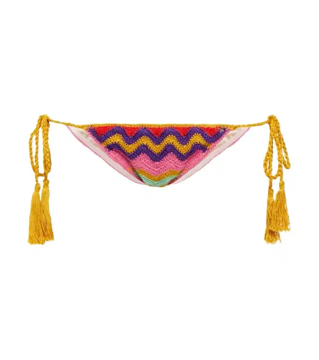 Anna Kosturova Crochet cotton bikini bottom
