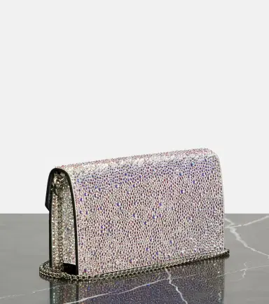 Christian Louboutin Loubi54 embellished leather clutch | Thumbnail 2