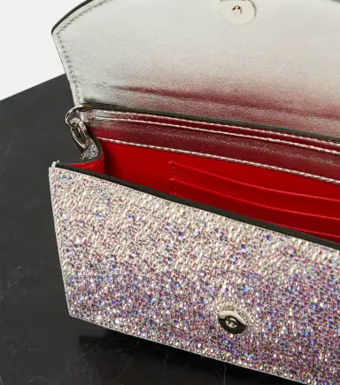 Christian Louboutin Loubi54 embellished leather clutch | Thumbnail 3