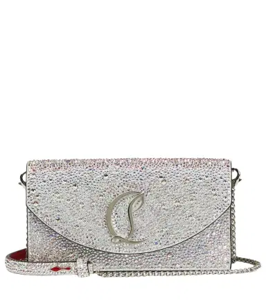 Christian Louboutin Loubi54 embellished leather clutch | Thumbnail 1