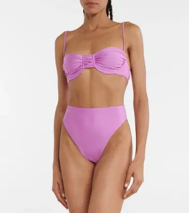 JADE SWIM Incline high-rise bikini bottoms | Thumbnail 4