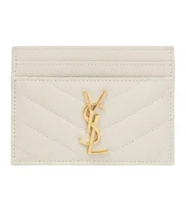 Saint Laurent Monogram leather card holder | Thumbnail 1