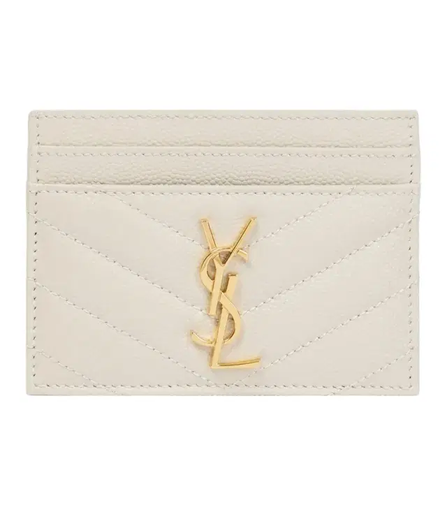 Saint Laurent Monogram leather card holder