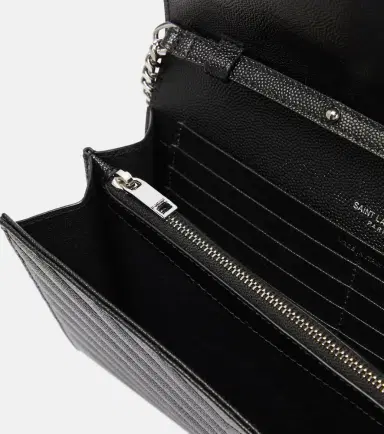 Saint Laurent Cassandre matelassé leather wallet on chain | Thumbnail 5 Saint Laurent Cassandre matelassé leather wallet on chain | Thumbnail 5