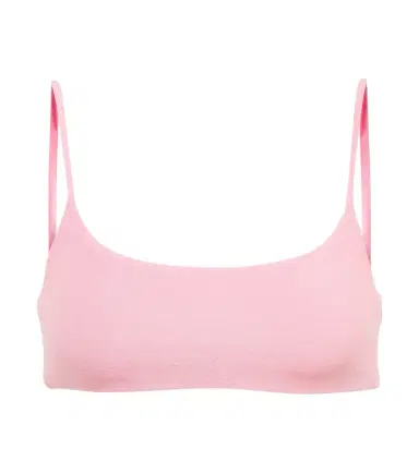 JADE SWIM Muse Scoop terry bikini top | Thumbnail 1