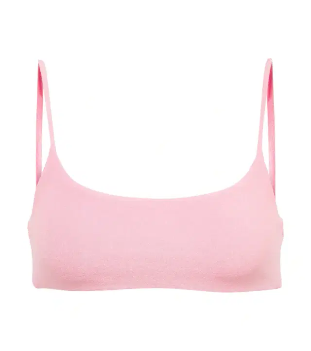 JADE SWIM Muse Scoop terry bikini top