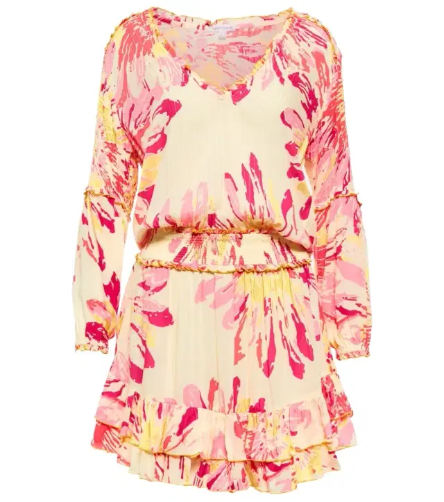 Poupette St Barth Ilona floral minidress