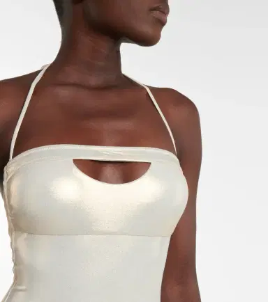 Melissa Odabash Nantes halterneck swimsuit | Thumbnail 2