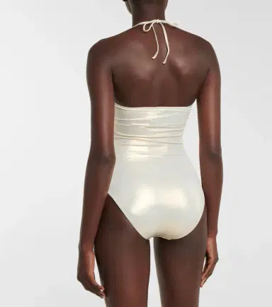 Melissa Odabash Nantes halterneck swimsuit | Thumbnail 4