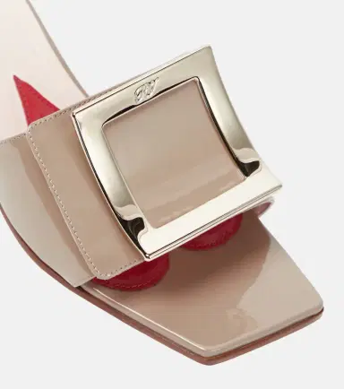 Roger Vivier Love Vivier patent leather sandals | Thumbnail 3