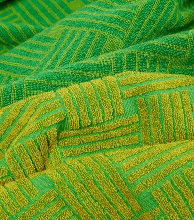 Bottega Veneta Intreccio-pattern cotton towel | Thumbnail 2