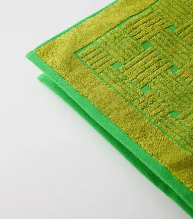 Bottega Veneta Intreccio-pattern cotton towel | Thumbnail 3