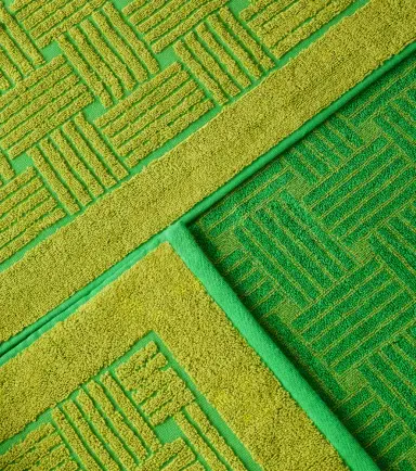 Bottega Veneta Intreccio-pattern cotton towel | Thumbnail 4