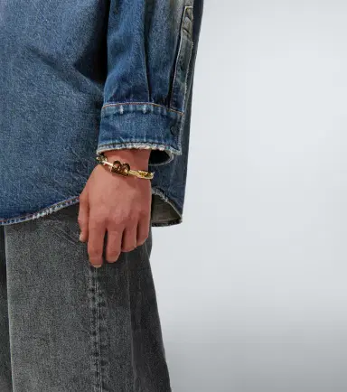 Balenciaga B chainlink bracelet | Thumbnail 4 Balenciaga B chainlink bracelet | Thumbnail 4