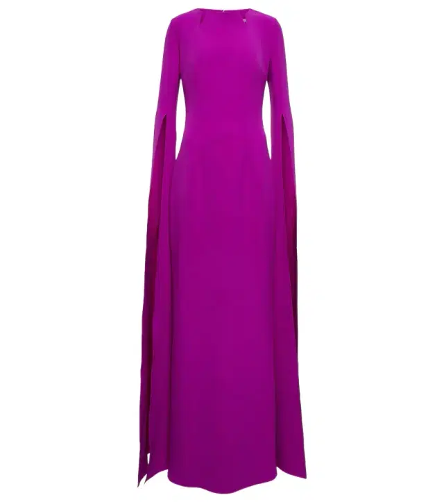 Safiyaa Crêpe gown
