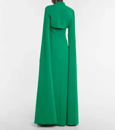 Safiyaa Crêpe gown | Thumbnail 3