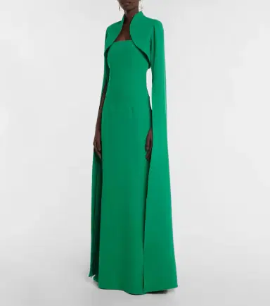 Safiyaa Crêpe gown | Thumbnail 4