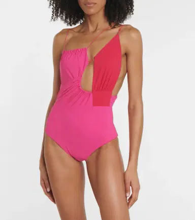 Nensi Dojaka Cutout asymmetric swimsuit | Thumbnail 2
