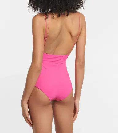 Nensi Dojaka Cutout asymmetric swimsuit | Thumbnail 3