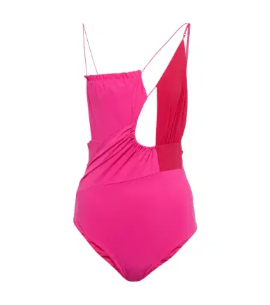 Nensi Dojaka Cutout asymmetric swimsuit | Thumbnail 1