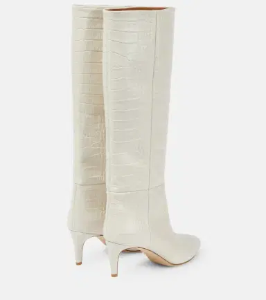 Paris Texas Croc-effect leather knee-high boots | Thumbnail 2 Paris Texas Croc-effect leather knee-high boots | Thumbnail 2