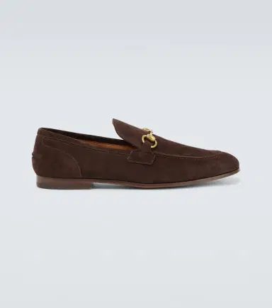 Gucci Jordaan suede loafers | Thumbnail 3 Gucci Jordaan suede loafers | Thumbnail 3