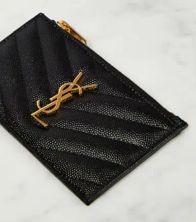 Saint Laurent Monogram zipped leather wallet | Thumbnail 2