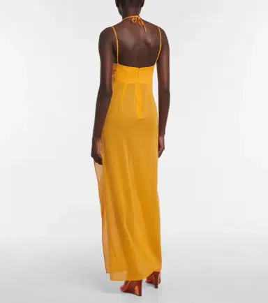 Nensi Dojaka Cutout halterneck maxi dress | Thumbnail 3