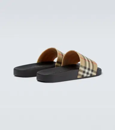 Burberry Vintage checked slides | Thumbnail 3