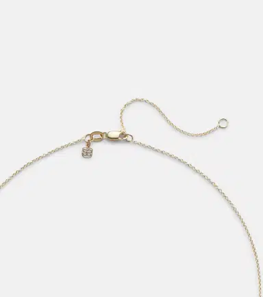 Sydney Evan Nautilus Shell 14kt gold pendant necklace with diamonds | Thumbnail 3