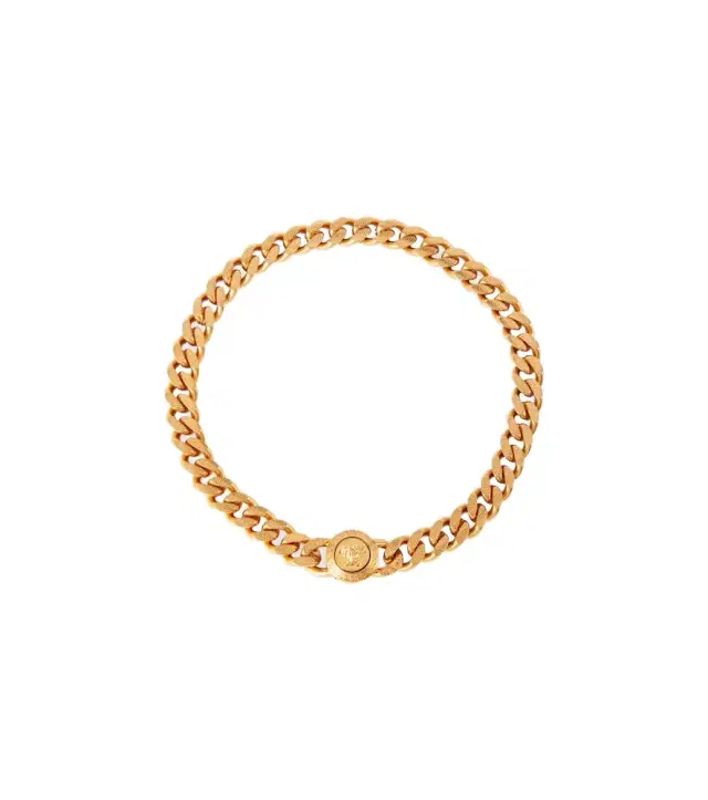 Versace Medusa chain choker