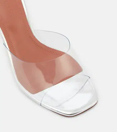 Amina Muaddi Lupita leather mules | Thumbnail 2 Amina Muaddi Lupita leather mules | Thumbnail 2