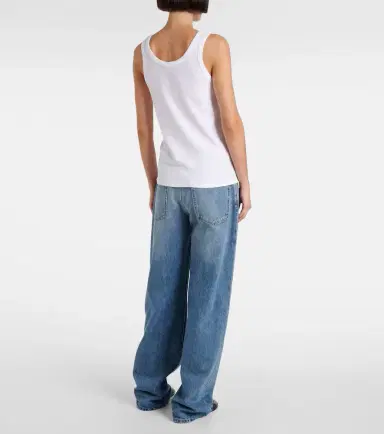 The Row Frankie cotton jersey tank top | Thumbnail 2 The Row Frankie cotton jersey tank top | Thumbnail 2