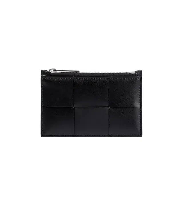 Bottega Veneta Intreccio leather card case