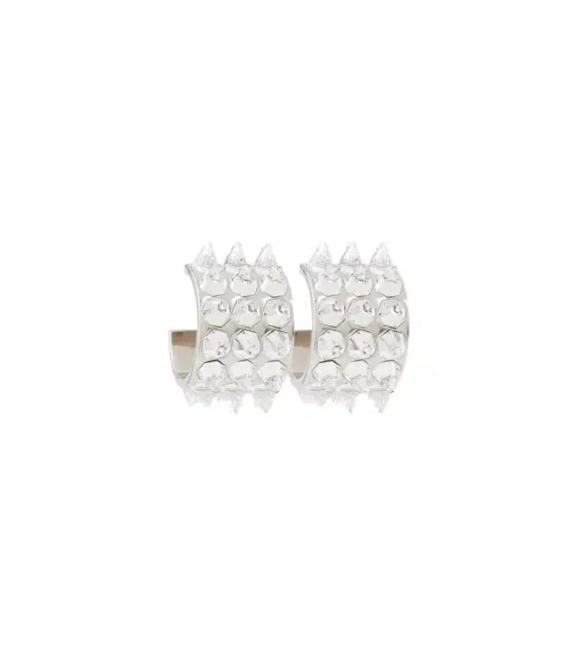 Amina Muaddi Karma crystal-embellished earrings