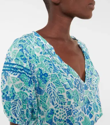 Poupette St Barth Bona printed minidress | Thumbnail 2