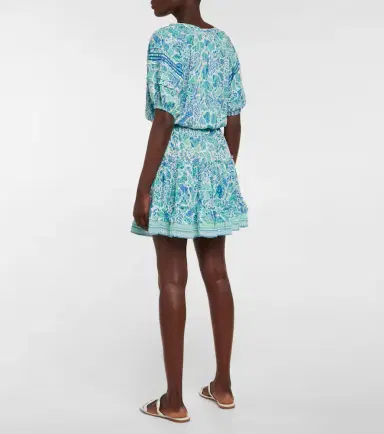 Poupette St Barth Bona printed minidress | Thumbnail 3